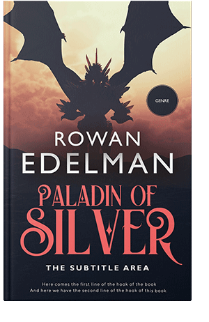 Pre Made Book Cover Steel Gray