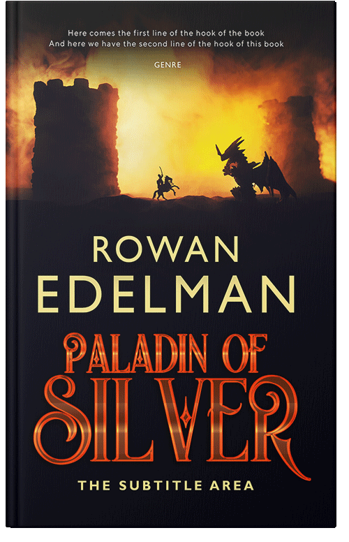 Front view of Premade Fantasy Book Cover - Gondola