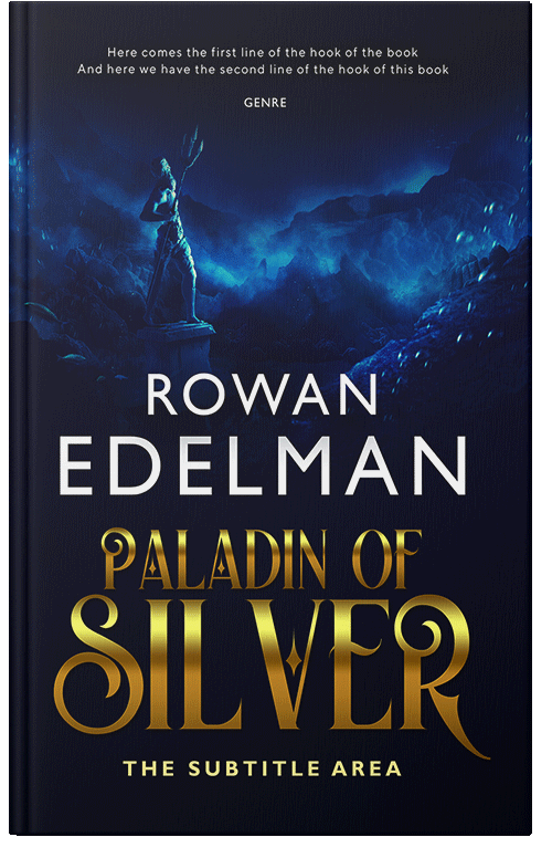 Front view of Black Pearl #12670 - Premade Historical Book Cover