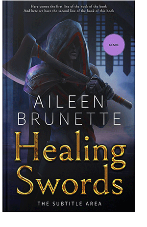 Pre Made Book Cover Vulcan