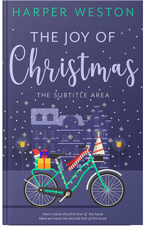 Front view of East Bay #12714 - Premade Literary Fiction Book Cover