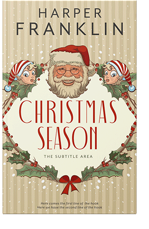 Pre Made Book Cover Double Spanish White