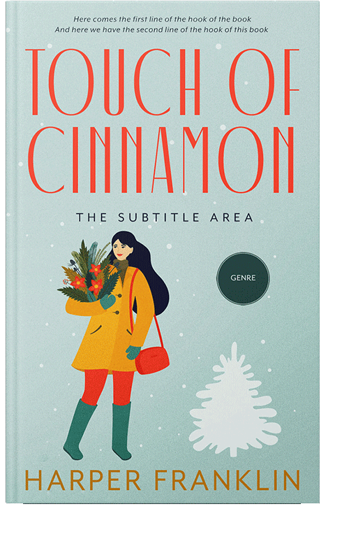 Front view of Edgewater #12726 - Premade Chick Lit Book Cover