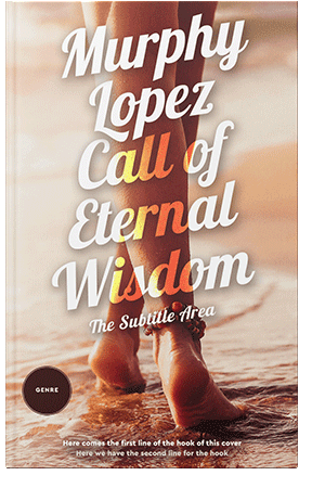 Pre Made Book Cover Double Spanish White