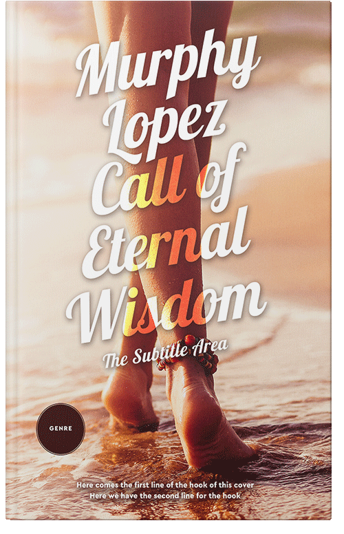 Front view of Double Spanish White #12759 - Premade Romance Book Cover