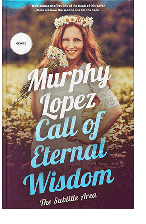 Pre Made Book Cover Congo Brown