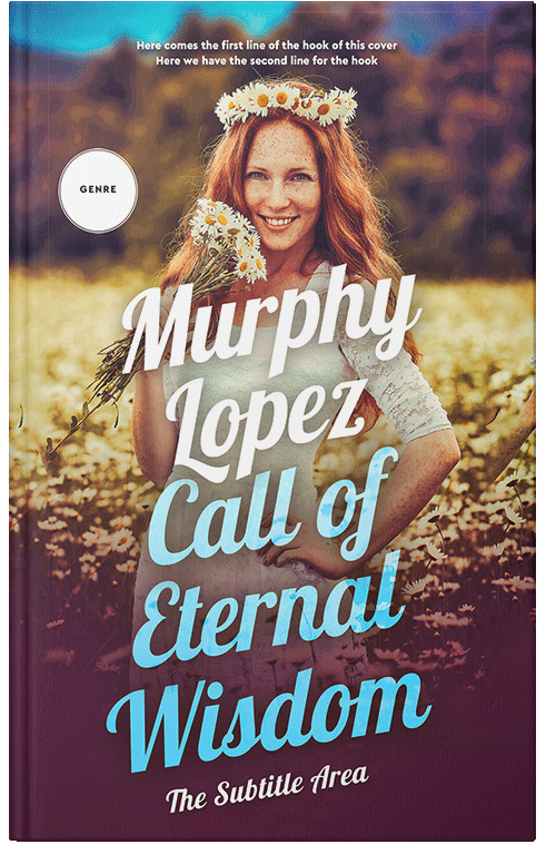 Front view of Premade Romance Book Cover - Congo Brown