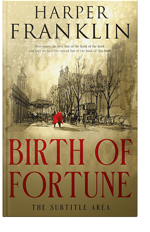 Pre Made Book Cover Barley Corn