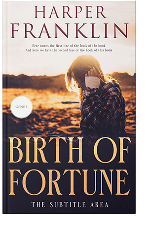 Pre Made Book Cover Albescent White