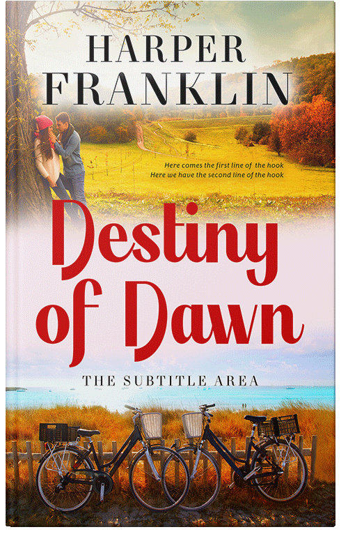 Front view of Eclipse #12777 - Premade Romance Book Cover