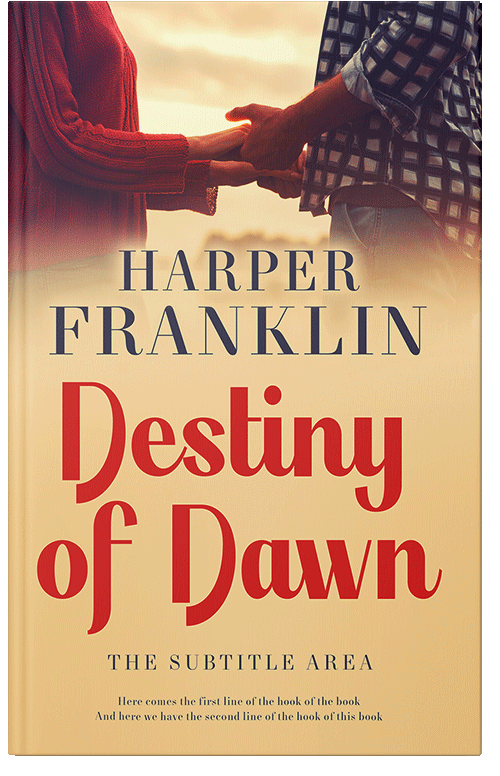 Front view of Maize #12779 - Premade Romance Book Cover