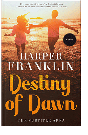 Pre Made Book Cover Sambuca