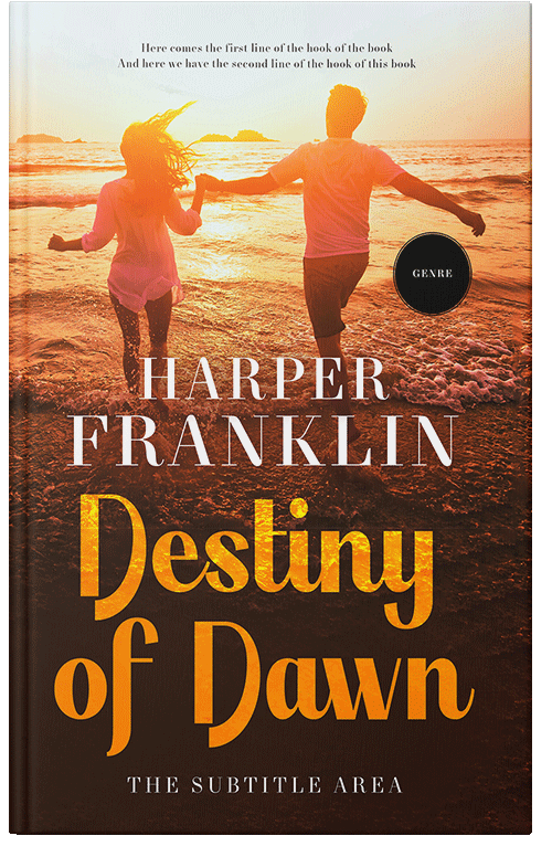 Front view of Premade Romance Book Cover - Sambuca