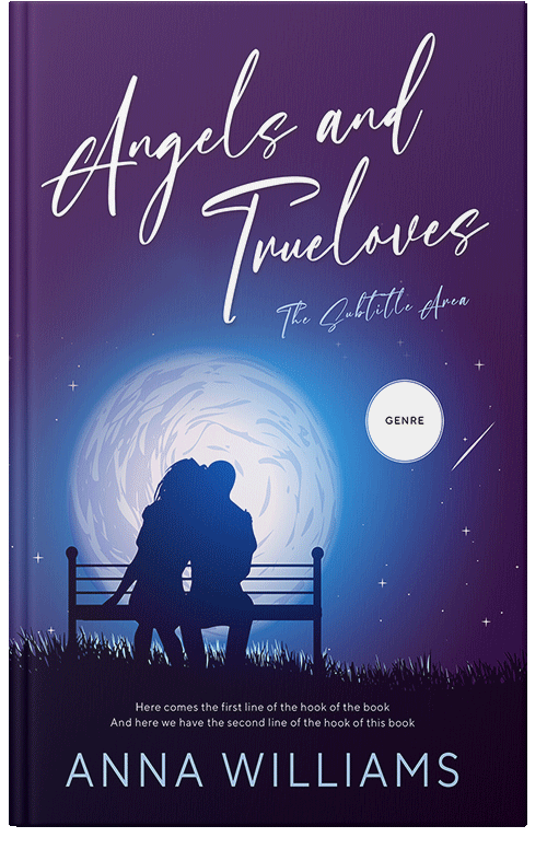 Front view of Jacarta #12788 - Premade Romance Book Cover