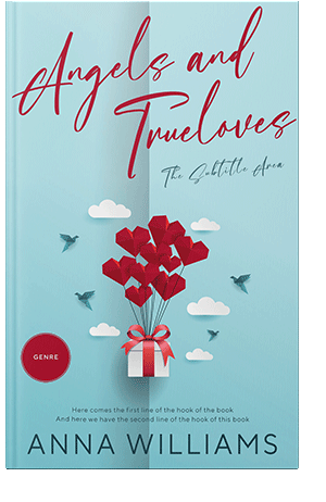 Pre Made Book Cover Powder Blue