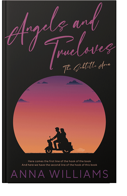 Front view of Gondola #12792 - Premade Romance Book Cover