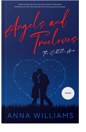 Pre Made Book Cover Gulf Blue