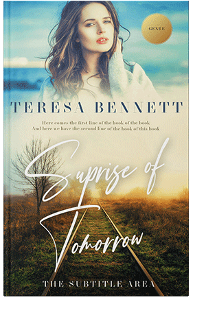 Pre Made Book Cover Outer Space