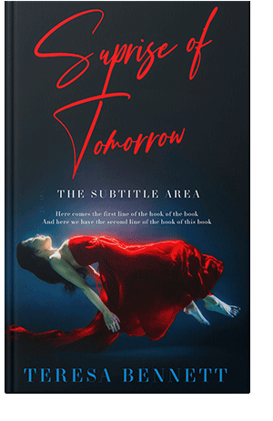 Pre Made Book Cover Ebony