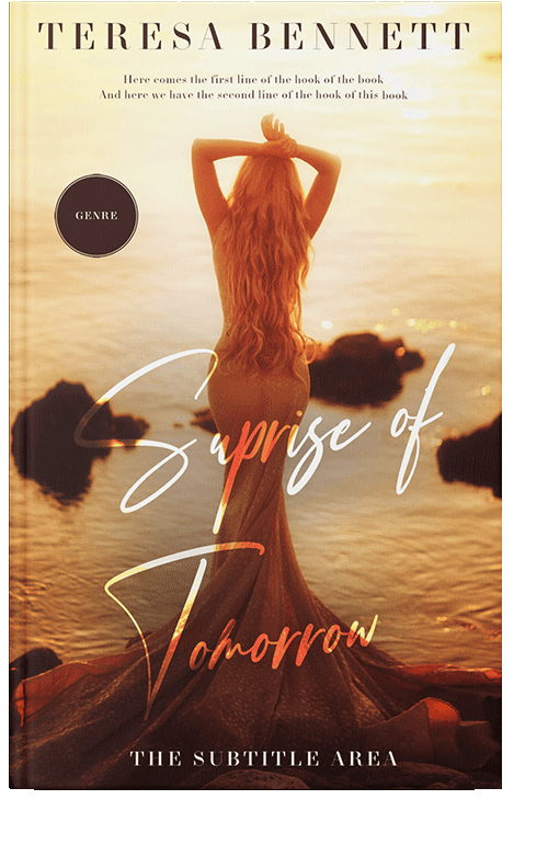 Front view of Espresso #12815 - Premade Romance Book Cover