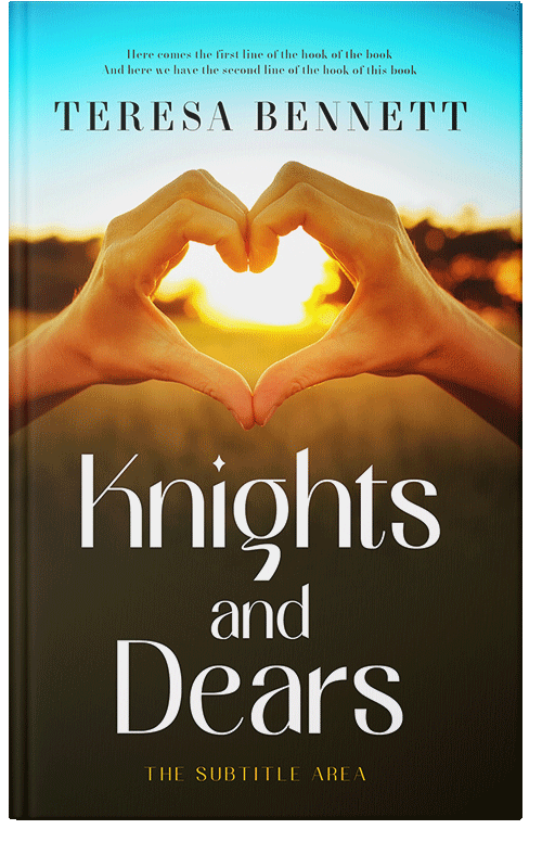 Front view of Premade Romance Book Cover - Clinker