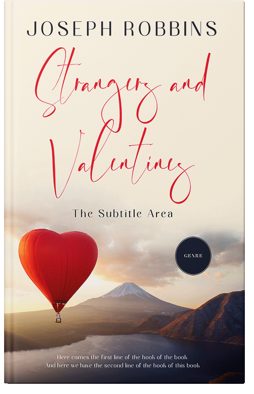 Front view of Premade Romance Book Cover - Quarter Spanish White