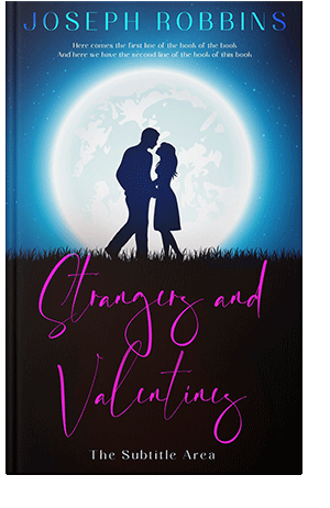 Pre Made Book Cover Ebony