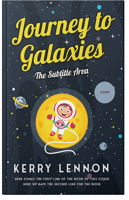 Front view of Mirage #12850 - Premade Science Fiction Book Cover