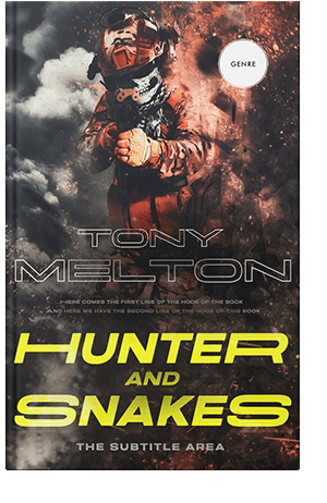 Pre Made Book Cover Thunder