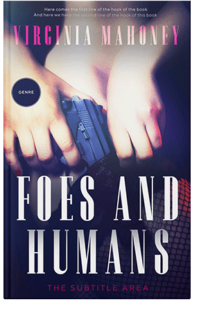 Pre Made Book Cover Port Gore