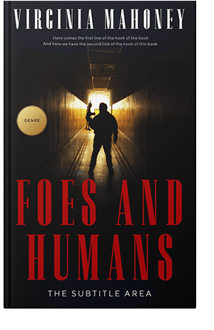 Pre Made Book Cover Tuscany