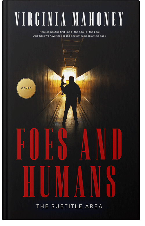 Front view of Premade Mystery & Thriller & Suspense Book Cover - Tuscany