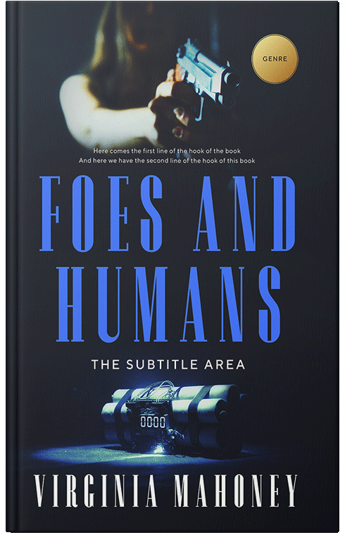 Front view of Mirage #12882 - Premade Mystery & Thriller & Suspense Book Cover