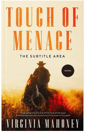 Pre Made Book Cover Champagne