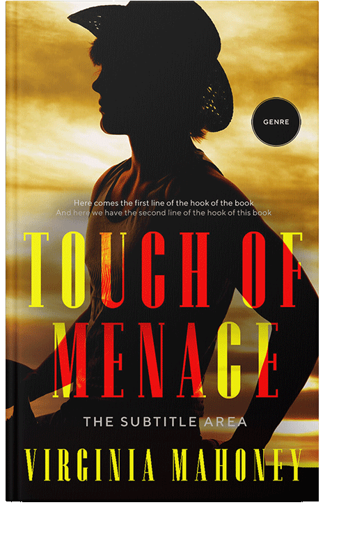 Front view of Crowshead #12888 - Premade Romance Book Cover