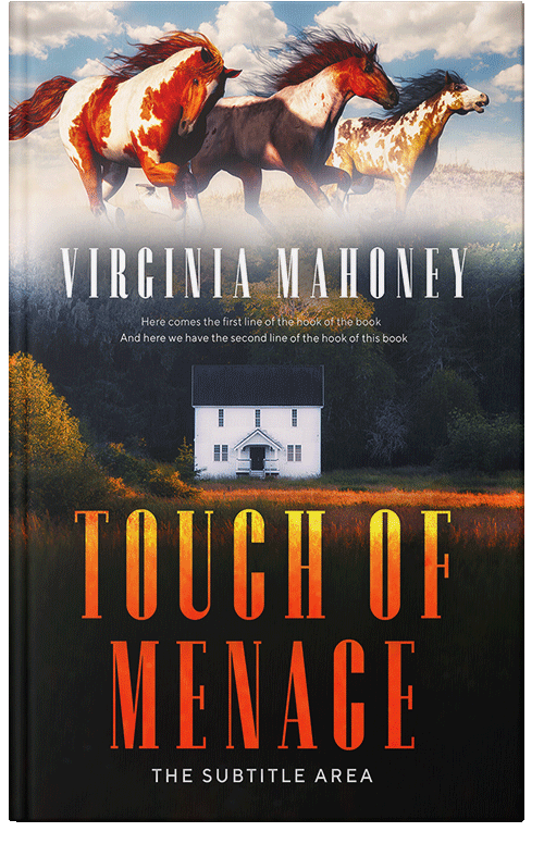 Front view of Dune #12892 - Premade Western Book Cover