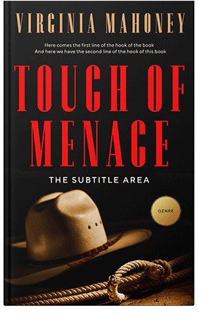 Pre Made Book Cover Cinnabar