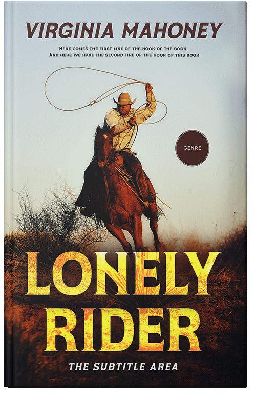 Front view of Premade Action & Adventure Book Cover - Tasman