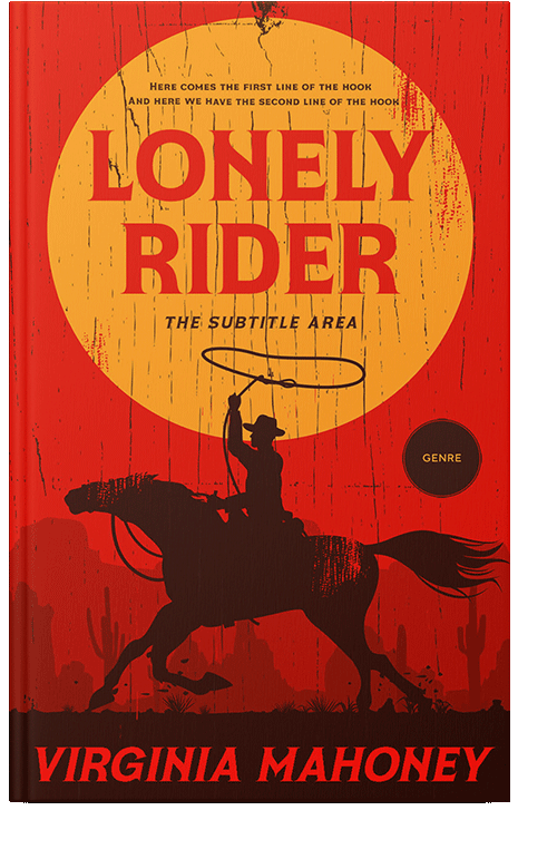 Front view of Monza #12897 - Premade Action & Adventure Book Cover