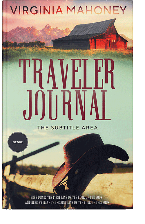 Front view of Tana #12907 - Premade Historical Book Cover