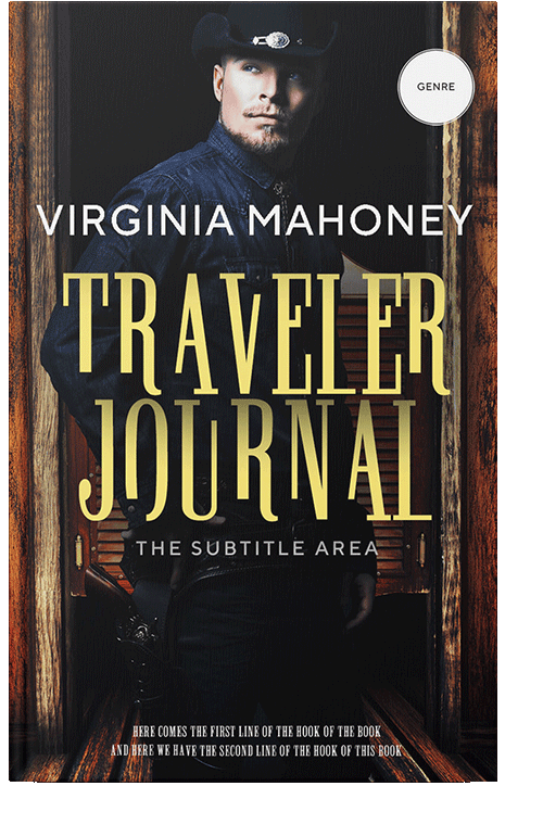 Front view of Tacha #12912 - Premade Historical Book Cover