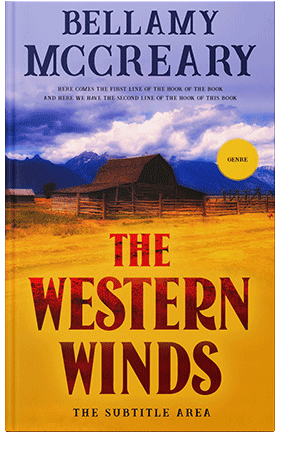 Pre Made Book Cover Sun