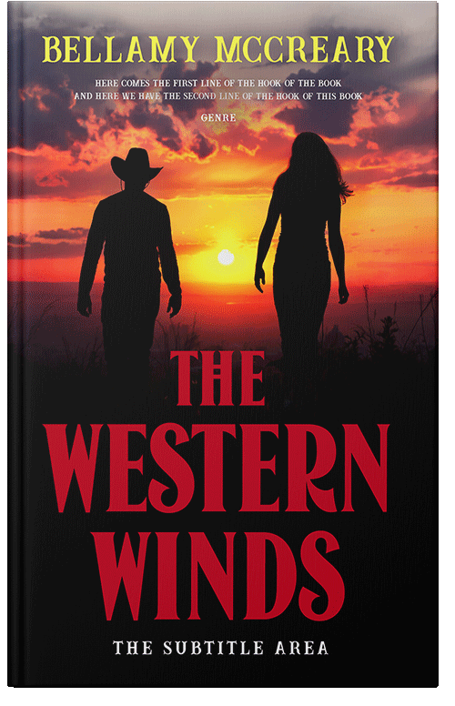 Front view of Gondola #12924 - Premade Romance Book Cover