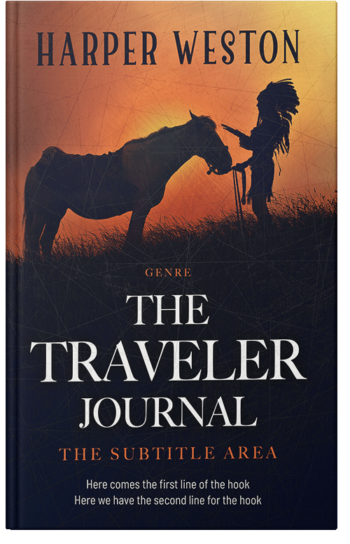 Front view of Premade Historical Book Cover - Vulcan