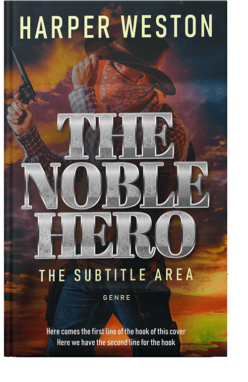 Front view of Thunder #12942 - Premade Action & Adventure Book Cover | BookCoverZone