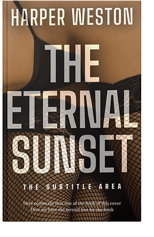 Pre Made Book Cover Black Marlin