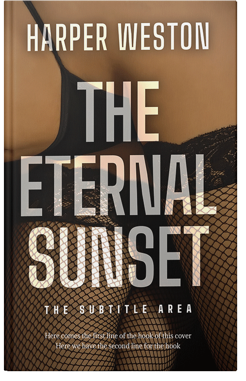 Front view of Black Marlin #12952 - Premade Erotica Book Cover