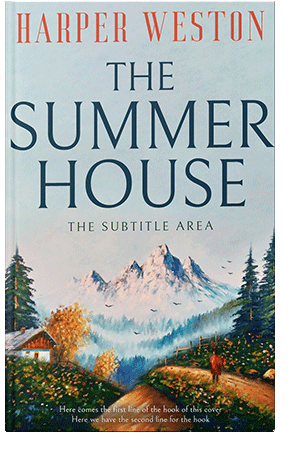 Pre Made Book Cover Tiara