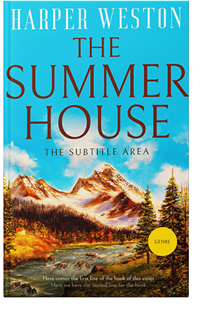 Pre Made Book Cover Tumbleweed