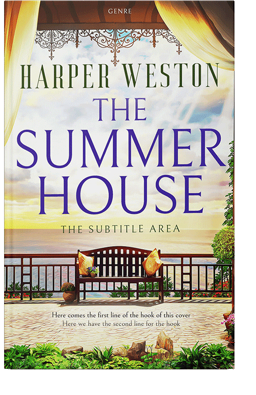 Front view of Thunder #12961 - Premade Romance Book Cover